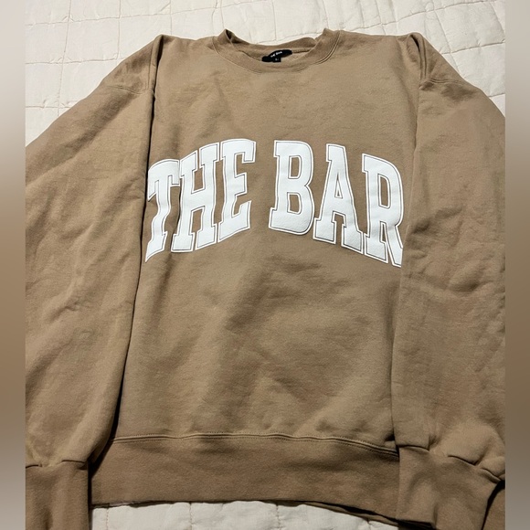 The Bar Tops The Bar Varsity Sweatshirt Poshmark
